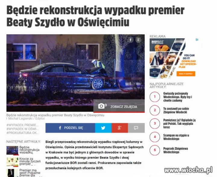 Następne pancerne audi do kasacji