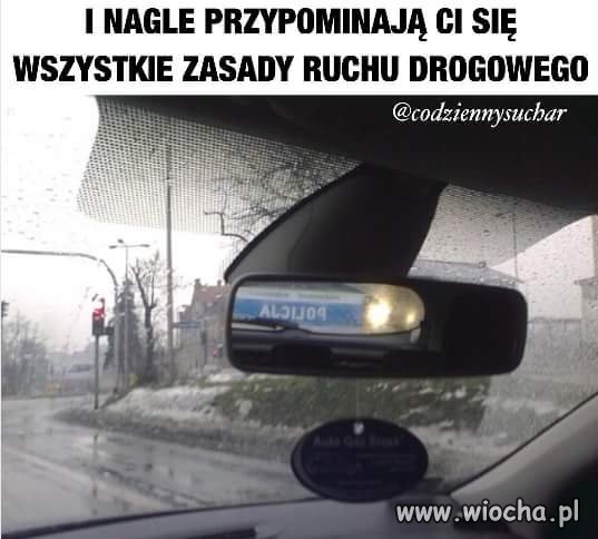 Wtedy wszyscy jadą przepisowo