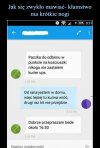Krótka wymiana zdań z kurierem