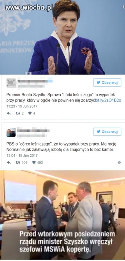 Za rządów PO by była afera kopertowa
