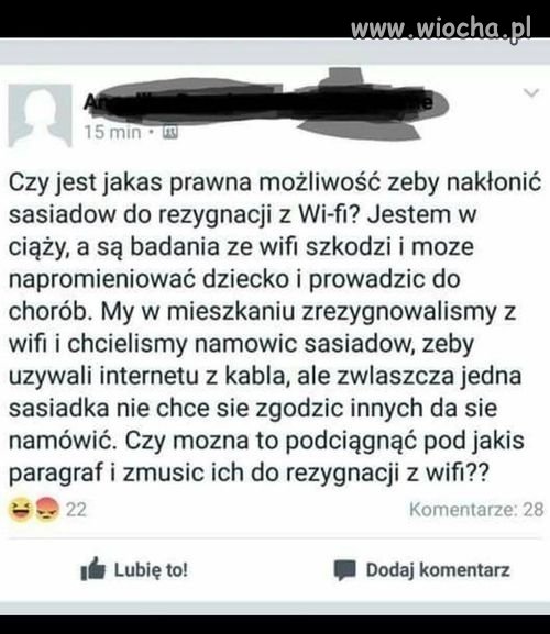 Szkodliwe Wi-Fi