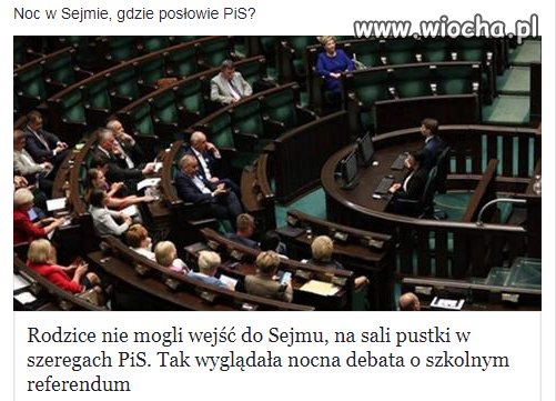 Jak gdzie są? Poszli spać!