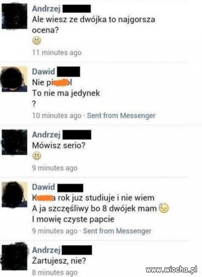 Oceny na studiach