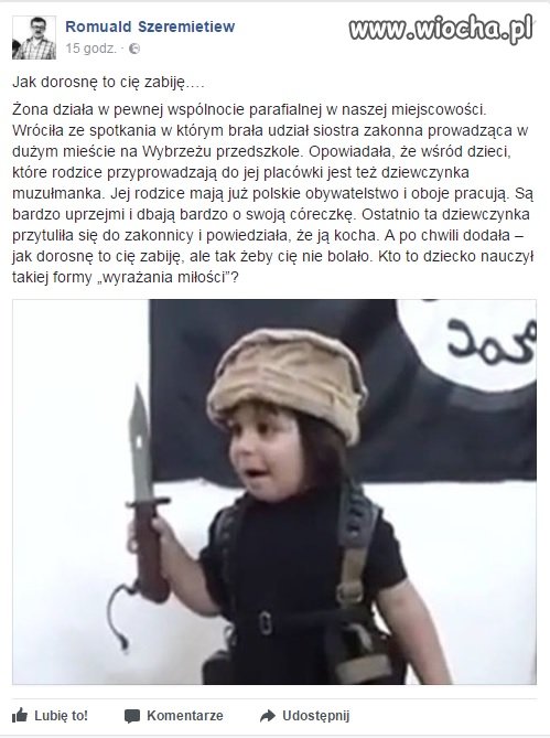 Dziecięce wyznanie: