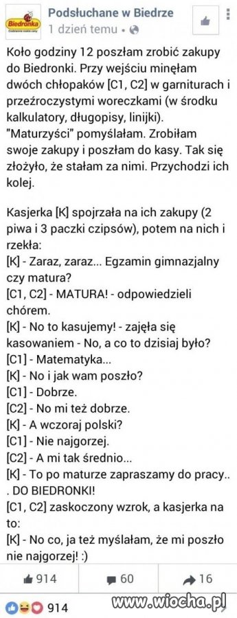 Ewentualnie jest jeszcze McDonald