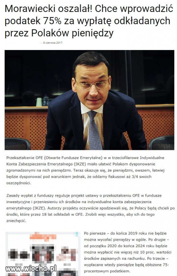 Piszcie teraz jak to Tusk was okradł