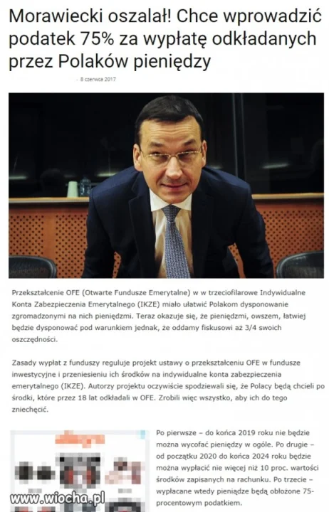 Piszcie teraz jak to Tusk was okradł