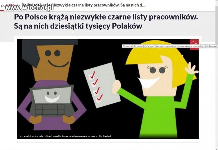 Czarne listy pracowników