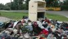 Pojemnik na odzież używaną zniszczony przez rumunów