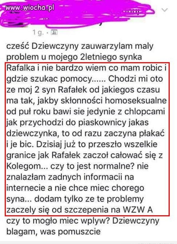 Problemy młodej mamy, nie tylko z synkiem.