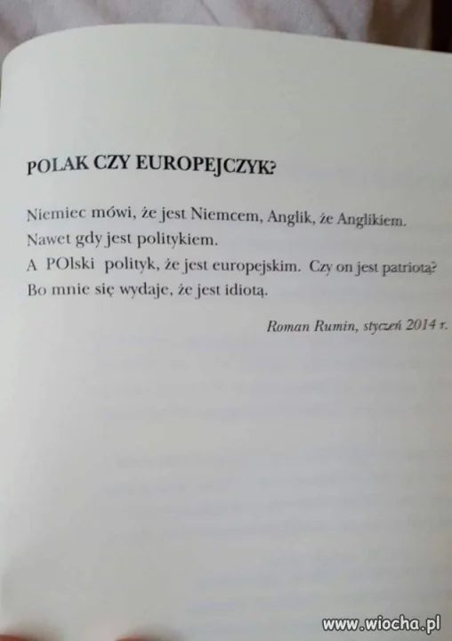 Polak czy europejczyk?