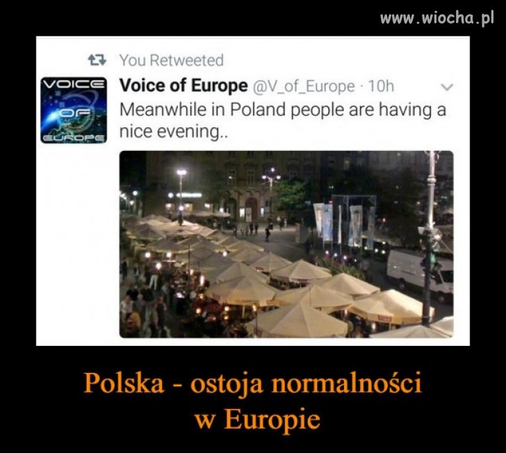 Ludzie nie boją się wyjść z domu