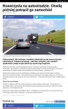 Kretyn na autostradzie!