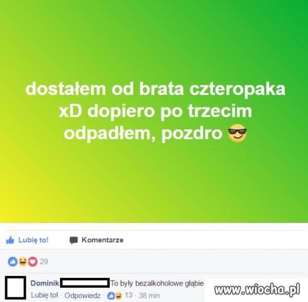 Poszpanował