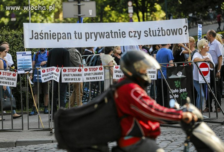 Niechciany gość na Wawelu