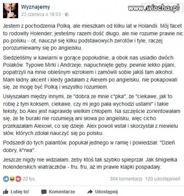 Zwykły dzień w Holandii