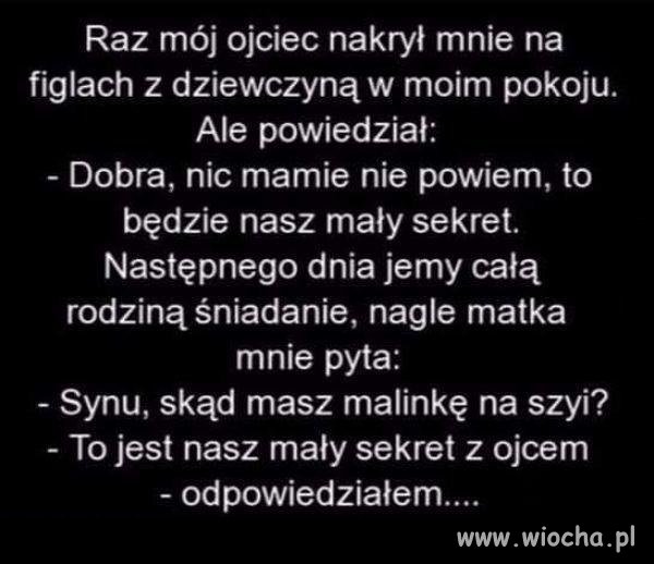 Mamy z tatą wspólne sekrety