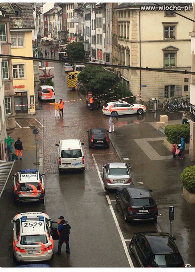  Szwajcaria: atak piłą łańcuchową. Są ranni 