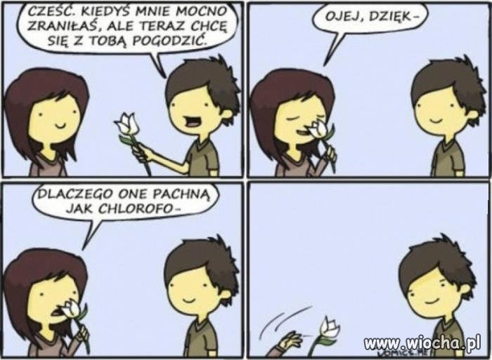 Kwiatek z niespodzianką