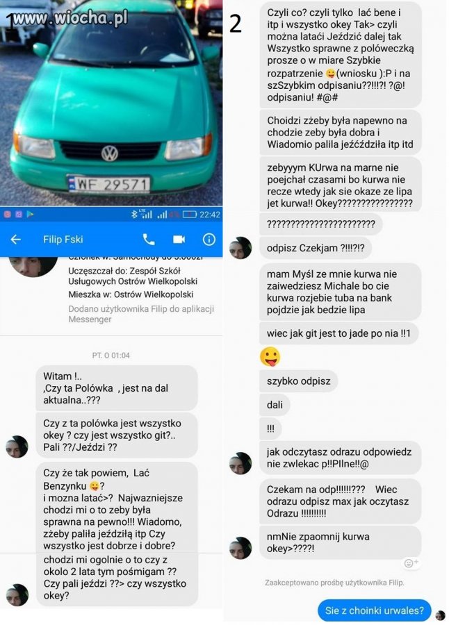 Dres kupuje auto