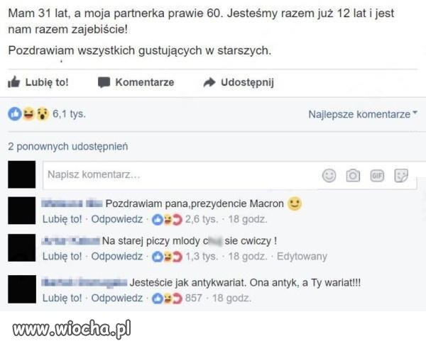 Gustując w starszych paniach