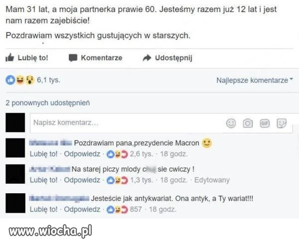 Gustując w starszych paniach