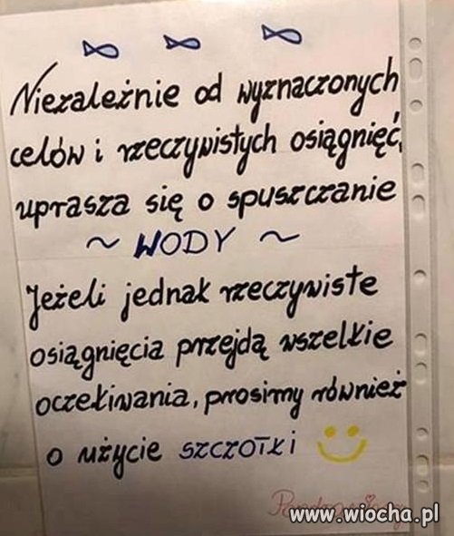 Żenujące, że trzeba to ludziom przypominać