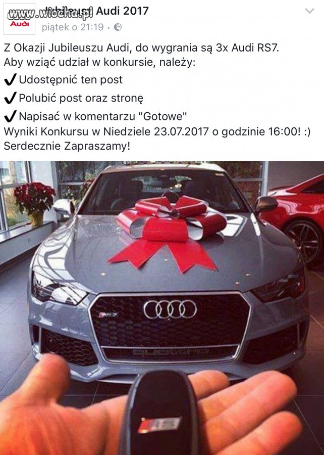 6,2 tys naiwnych osób na Facebooku...