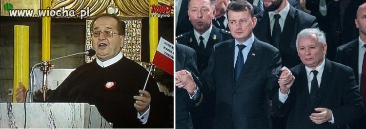 Pierwsza niedziela po odwiedzinach Trumpa 
