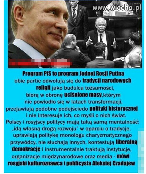 Jesteśmy blisko aby być podobnym państwem ustrojowo jak