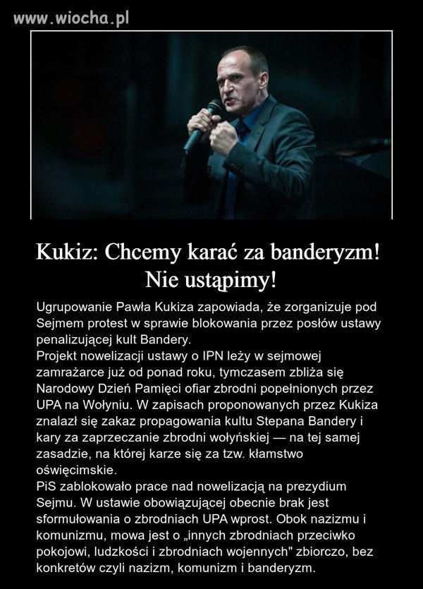 Jestem za! Przejdzie czy nie?