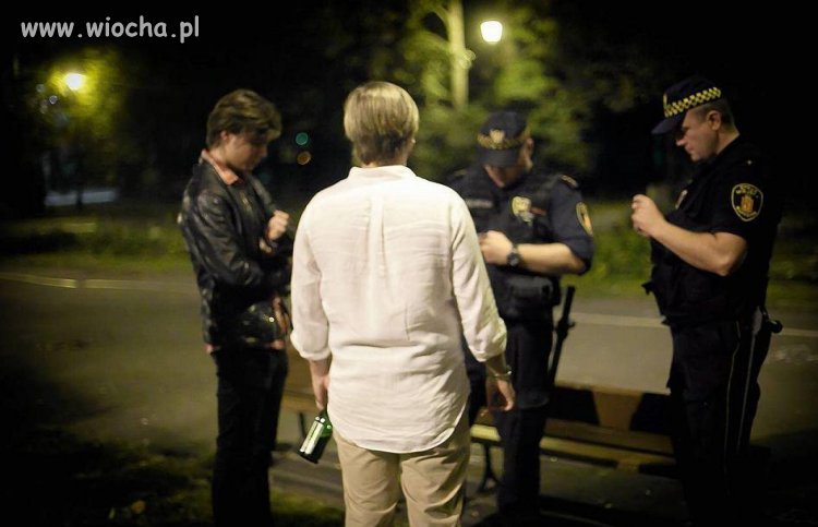 Ograniczenie wolności za picie piwa 'pod chmurką'