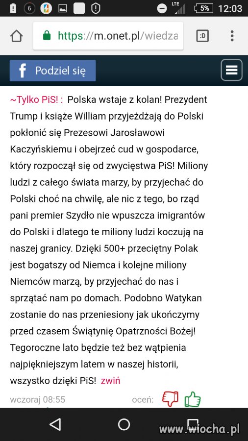 Wszystko dzięki PiS