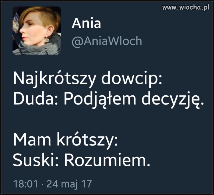 Najkrótszy dowcip