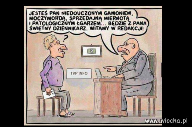 Jesteś pan niedouczonym gamoniem