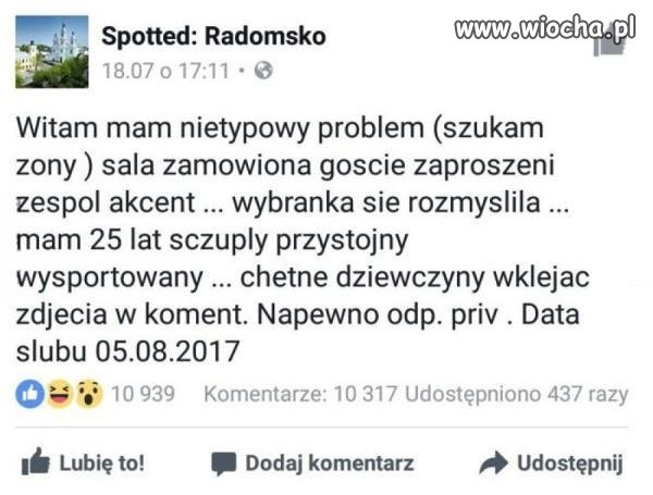 Ciekawy sposób na znalezienie żony