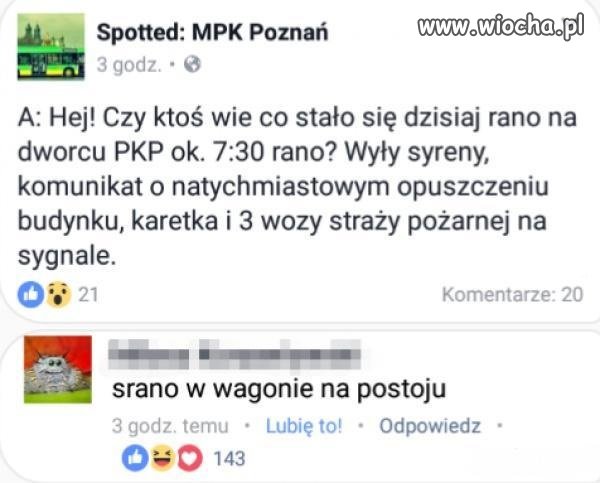 Co się stało