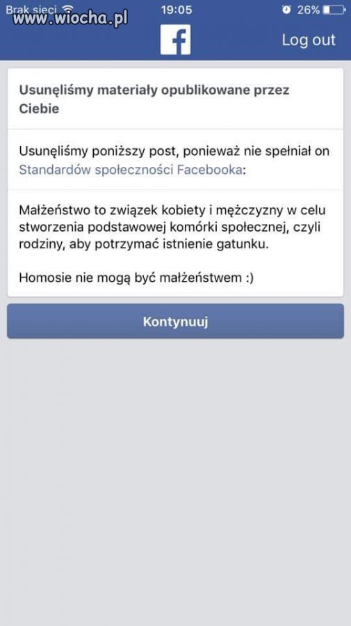 Cenzura na fb