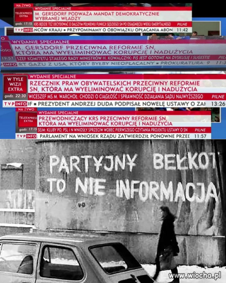 Partyjny bełkot to nie informacja