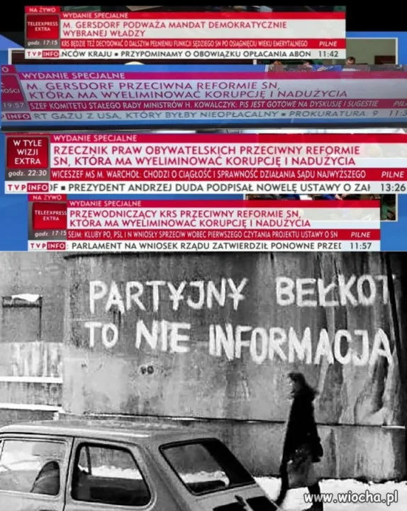 Partyjny bełkot to nie informacja