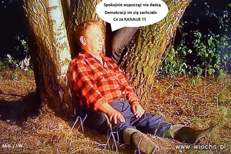 Nikt nie lubi jak mu się urlop zakłóca 