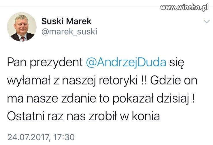 Nowy kandydat na prezydenta (?)