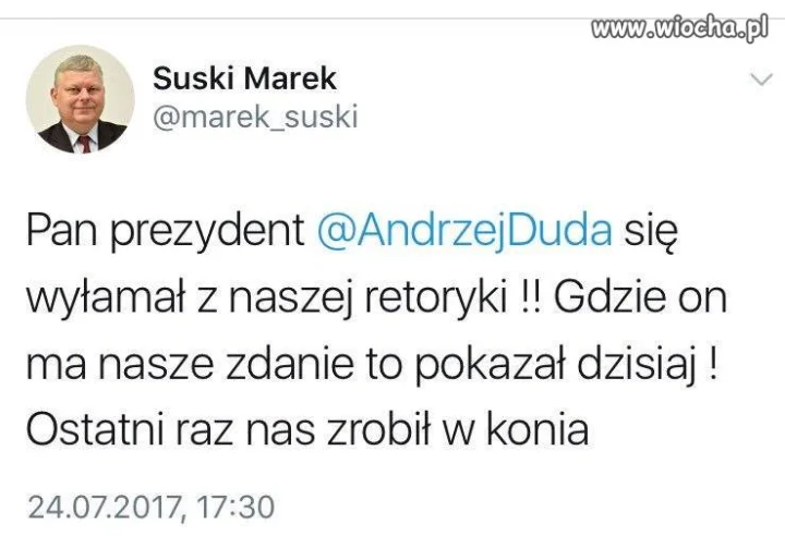 Nowy kandydat na prezydenta (?)