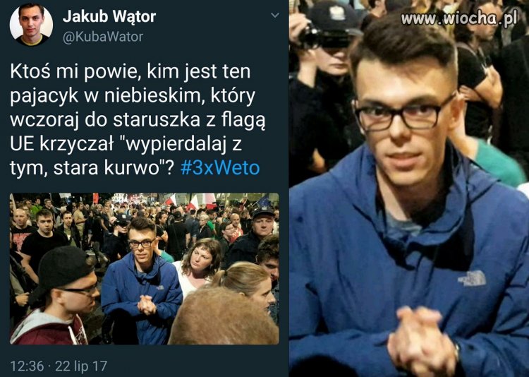 Kolejny cwaniak do dziadka