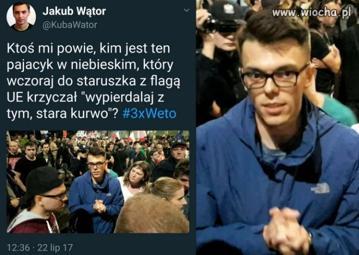 Kolejny cwaniak do dziadka