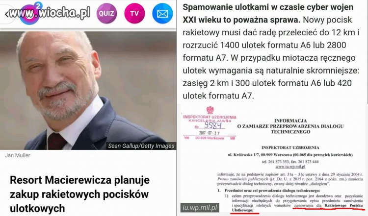 Zasypią wroga papierem