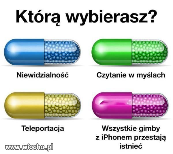 Co wybierasz?