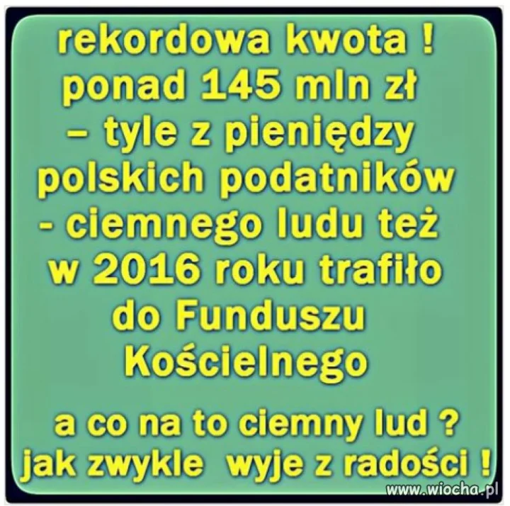 A nie szło by za te pieniądze