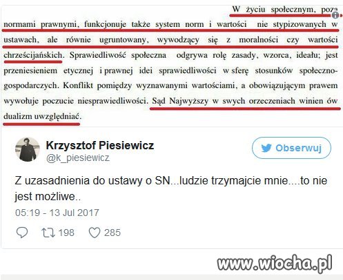Furtka dla wyroków zgodnych z dyrektywą PiS?