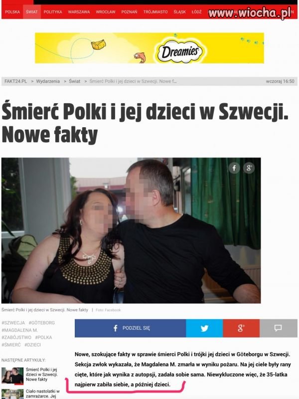 Zabiła siebie a później dzieci
